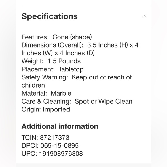 STUDIO MCGEE NWT marble bowl -green -3.5” - Picture 5 of 6